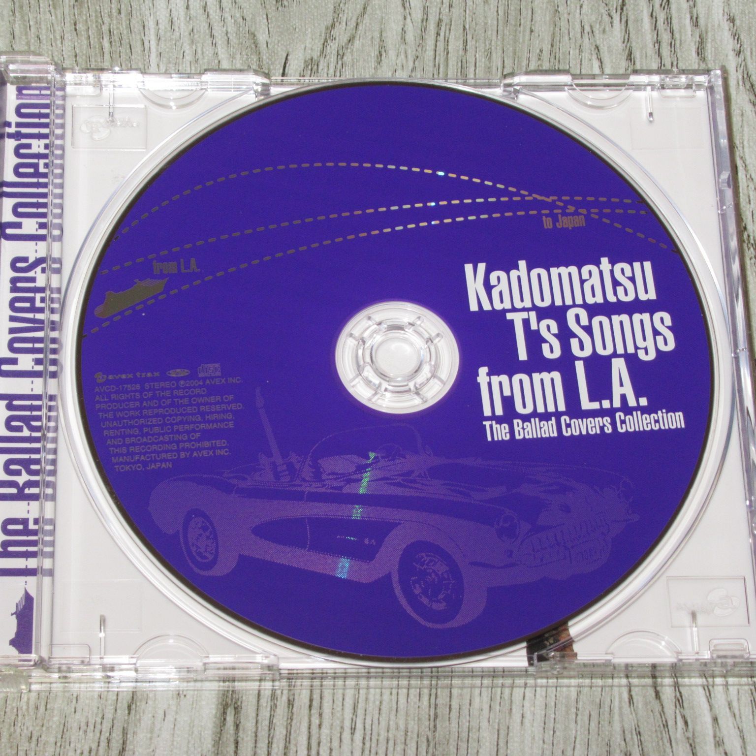 CD KADOMATSU T'S SONGS FROM L.A.THE BALLAD COVERS COLLECTION