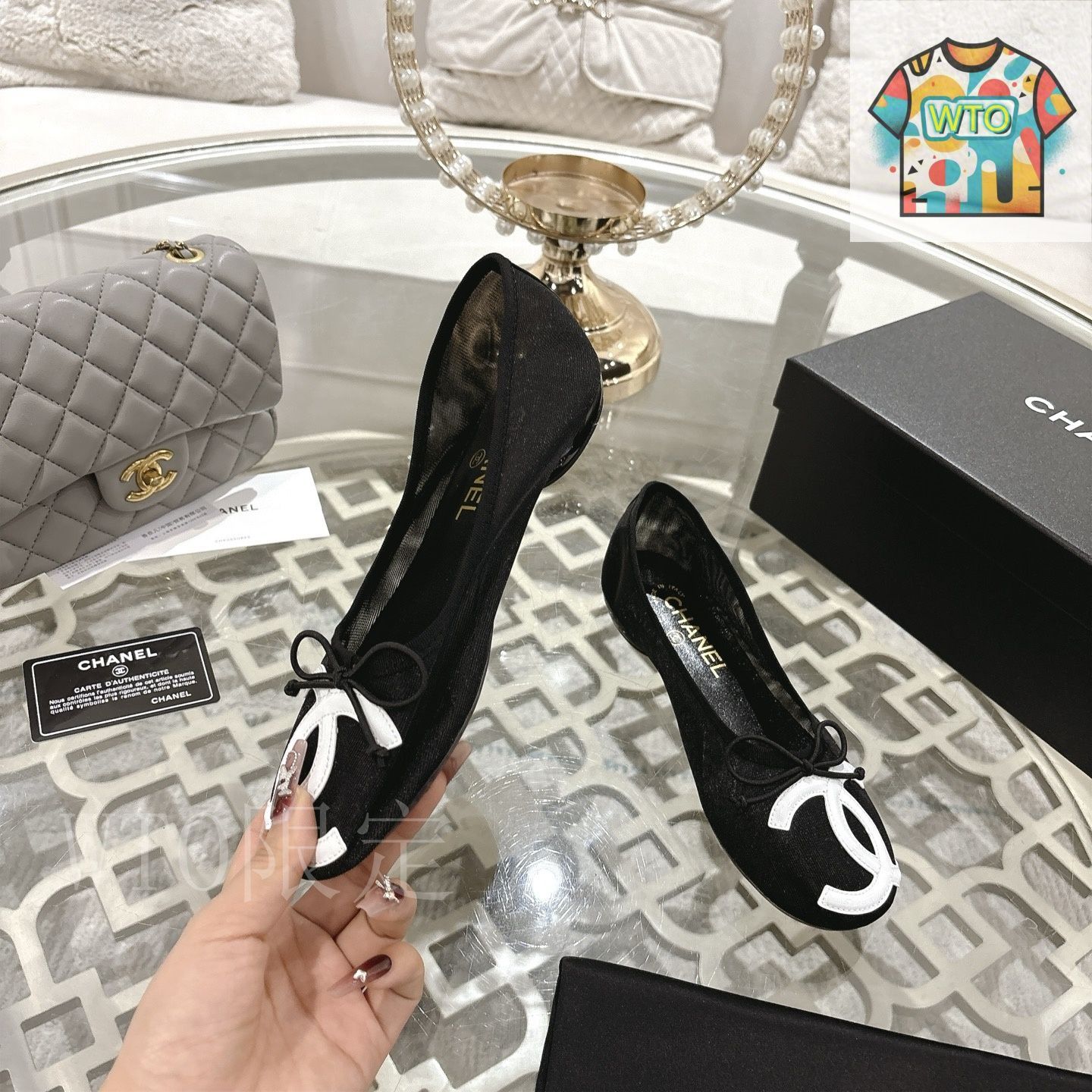 輝きを添えて☆CHANEL 25A パンプス CHANEL シャネル 25A サマー バウ パンプス08 - メルカリ