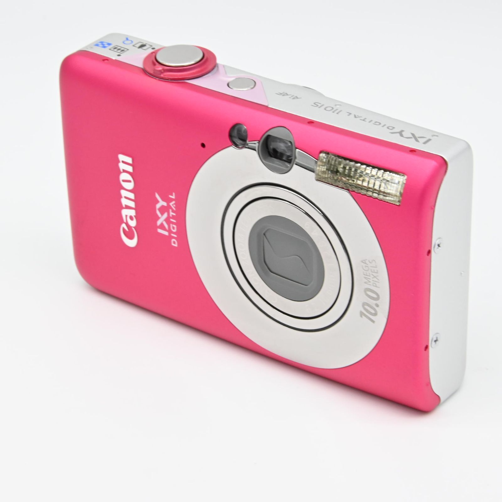 824 Canon IXY デジカメ 110IS レッド