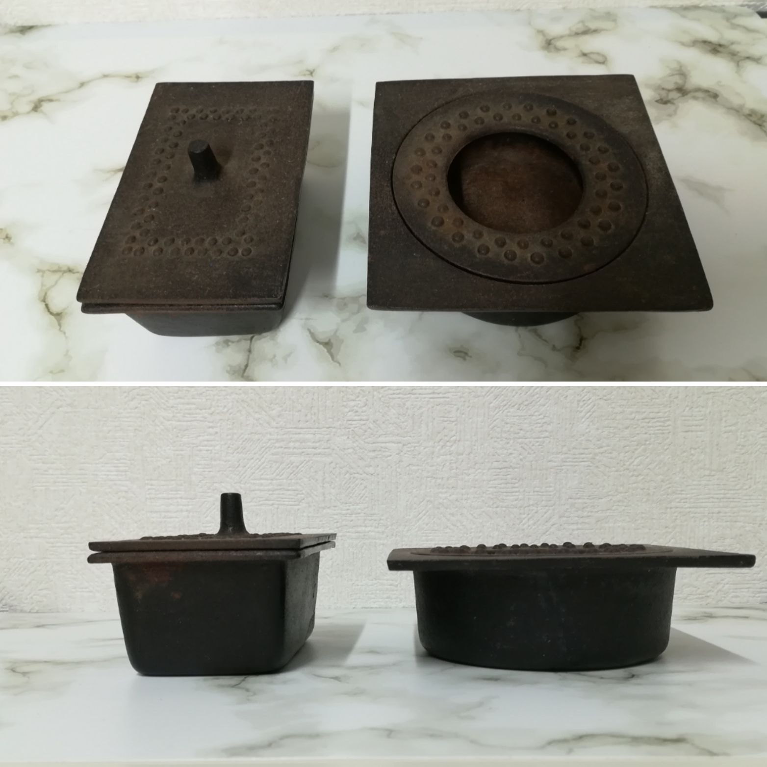 角館の桜皮細工 灰皿 煙草盆 アンティーク 桜皮細工 - メルカリ