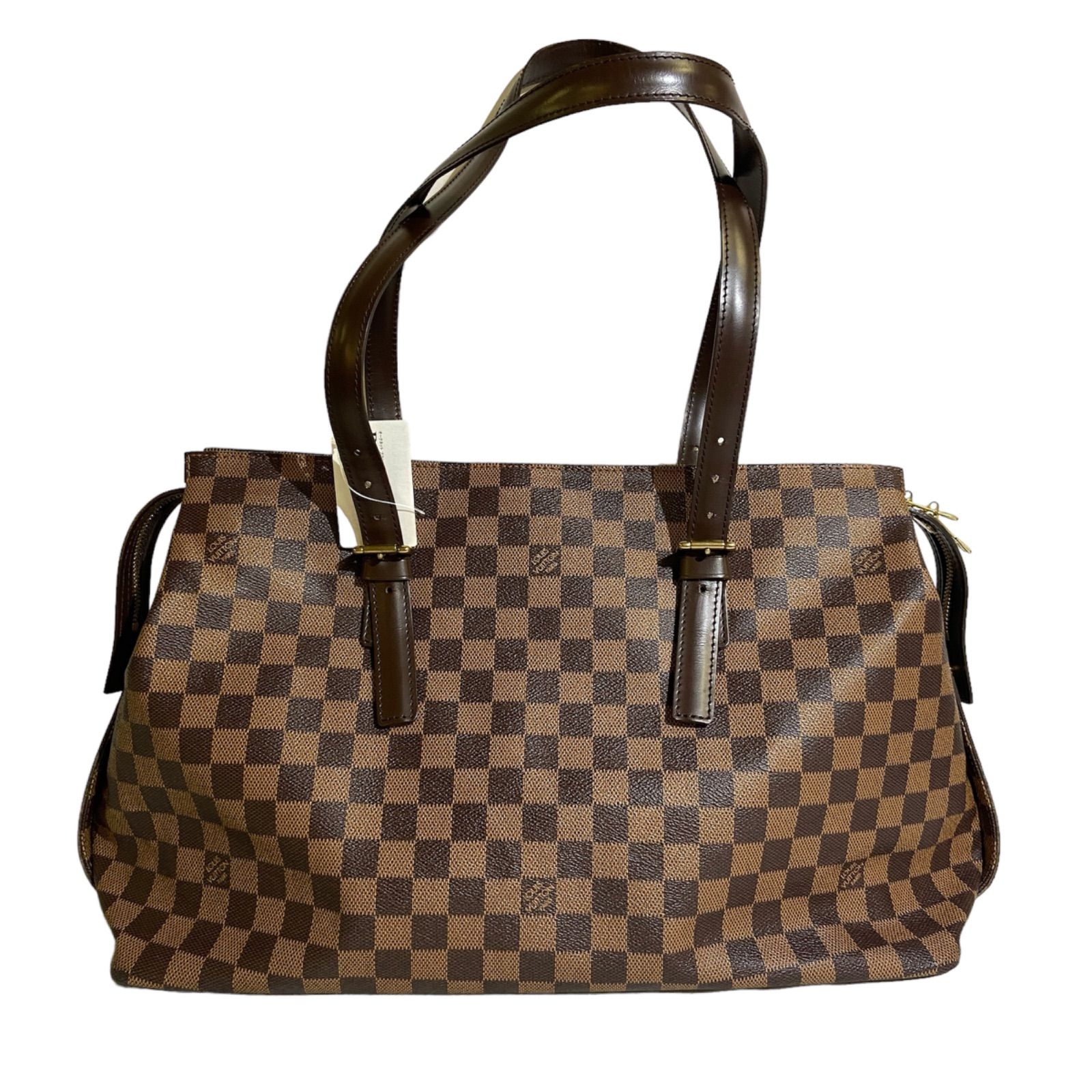 LOUIS VUITTON ルイヴィトン チェルシー ダミエ・エベヌ ショルダーバッグ ブラウン N51119 TH1015 - メルカリ