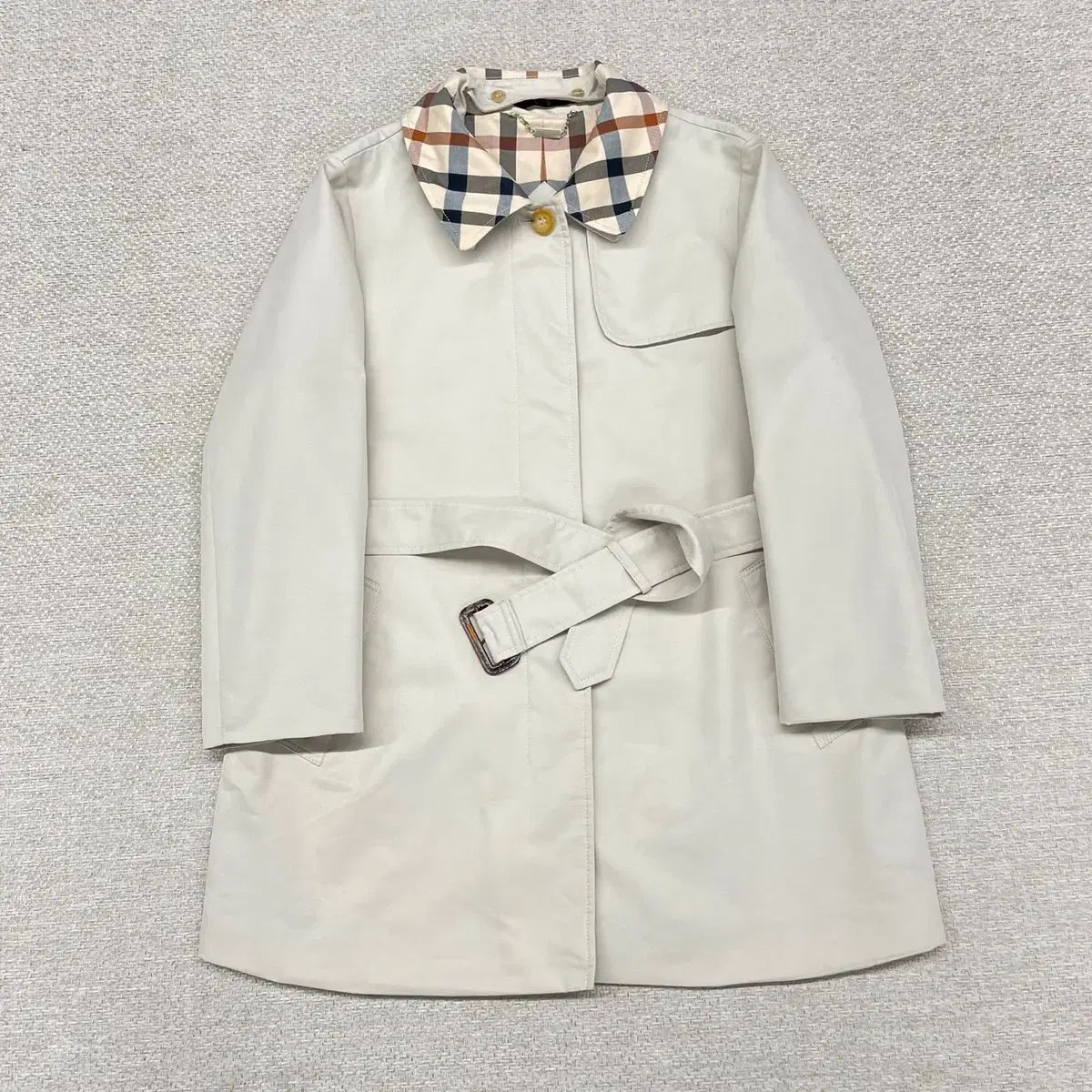 DAKS(ダックス) レディース ダブル チェックナイフ ベルト付き