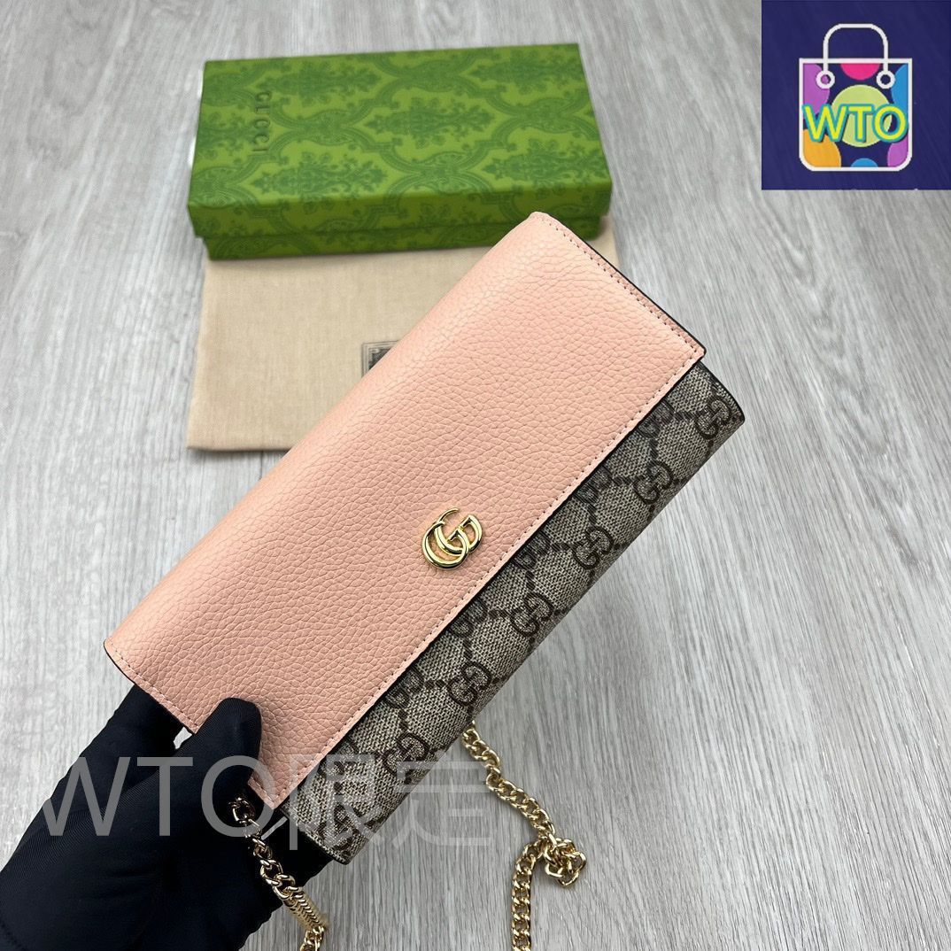 GUCCI財布 財布 クレジットカードスロットと収納紙幣 両用カードバッグ財布 -WT0輸入