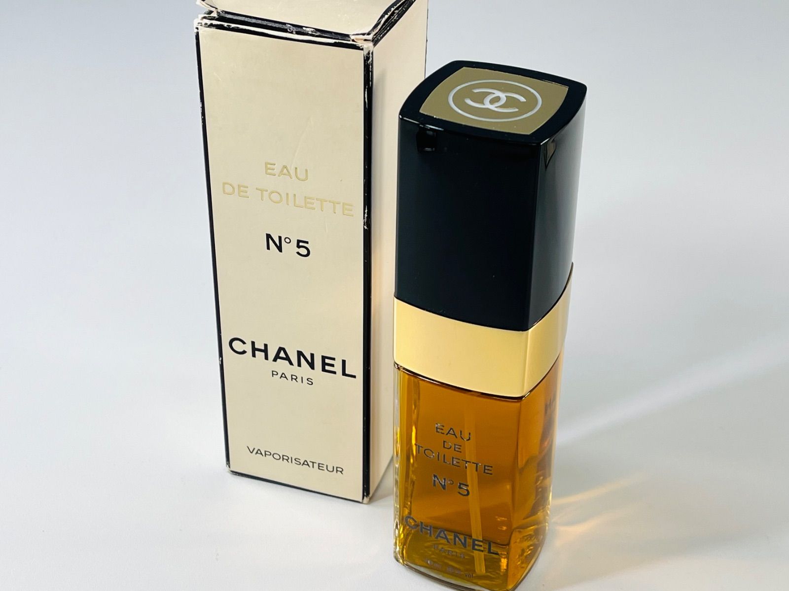 CHANEL シャネル　N°5 オードトワレ　EDT 香水　100ml 残9割 CHANEL シャネル N°5 オードトワレ EDT 香水 100ml 残9割 Amazon