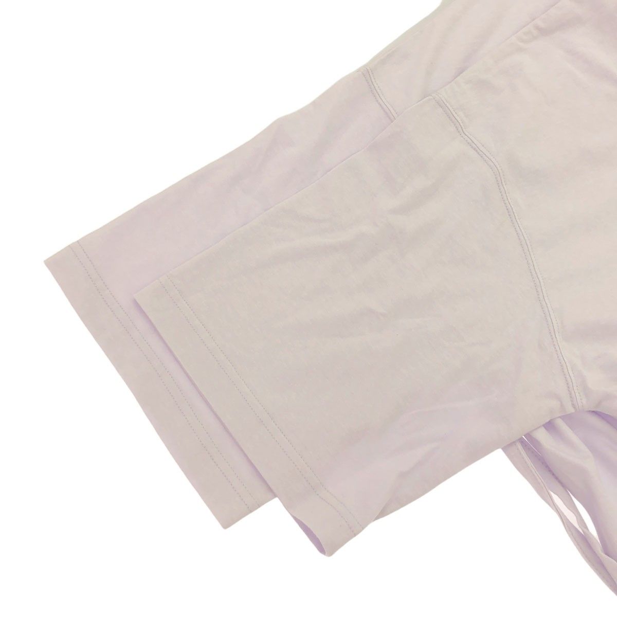 INSCRIRE アンスクリア 23SS ドローコードワイドTシャツ I23SS-CUT13 パープル 38 ITT49BW9UJRX INSCRIRE - INSCRIRE アンスクリア 23SS ドローコードワイドT