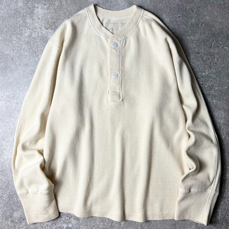 50s USARMY ヘンリーネック サーマル ミリタリー 古着 80s 米軍 US ARMY ミリタリー ヘンリーネック ウール