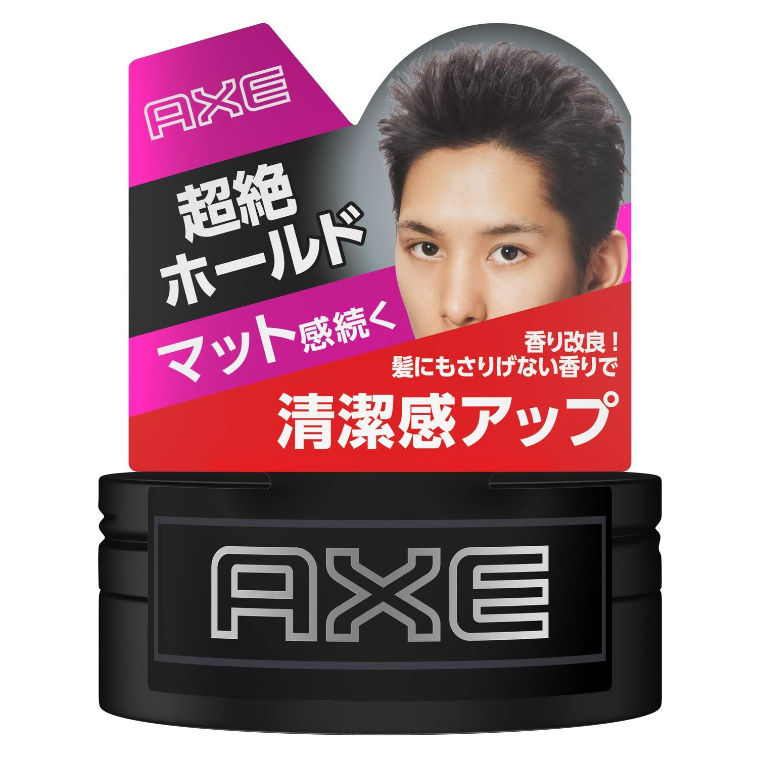 アックス ブラック メンズスタイリング マッドワックス (ハードな立ち上げ) 65g [単品]