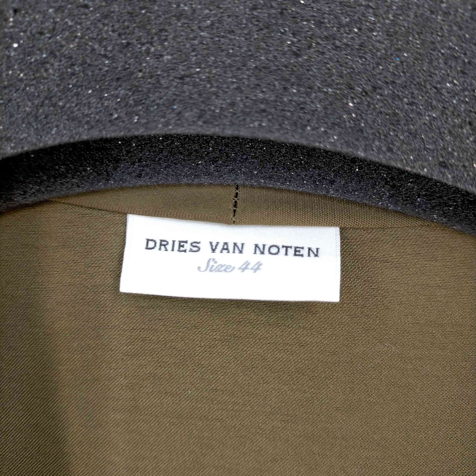 ドリスヴァンノッテン DRIES VAN NOTEN ショールカラー レーヨンジャケット メンズ JPN：44