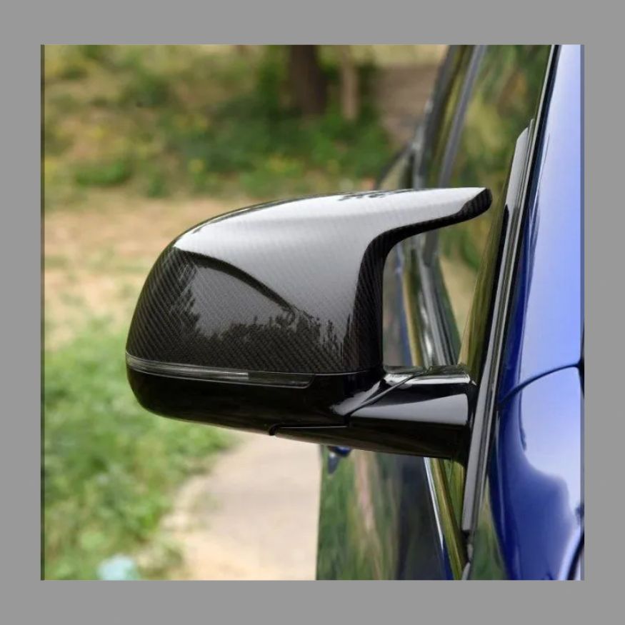 X 3 X 4 X 5 X 6 M F 95 96 97 98乾炭素繊維パッチミラーシェルカバーに適用 BRIGHTFACE_UK