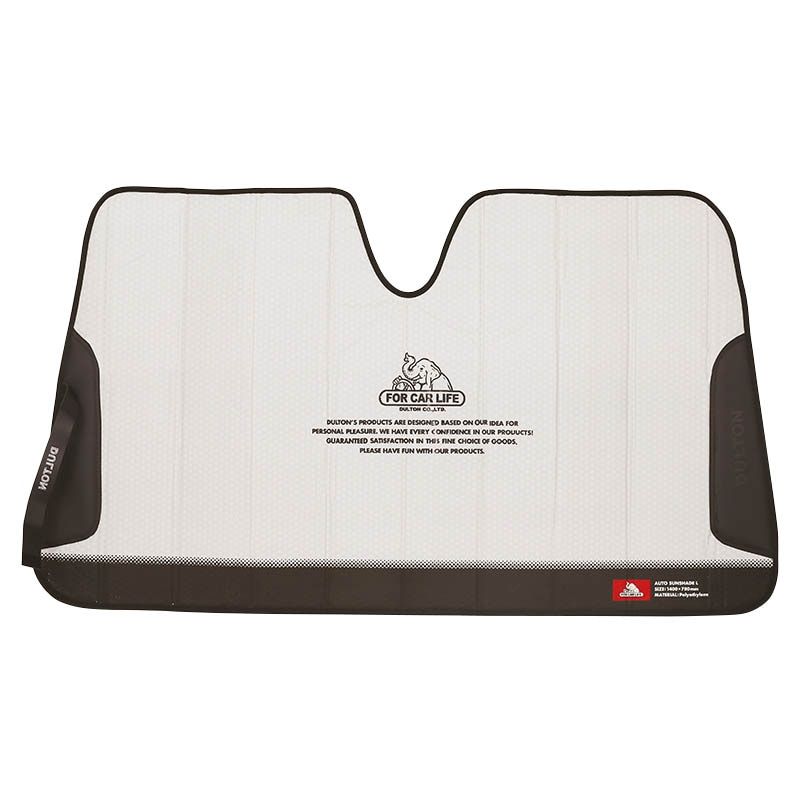 ダルトン（DULTON）　AUTO SUNSHADE L WHITE オート サンシェード L　WHITE　【品番：V21-0355L/WT】