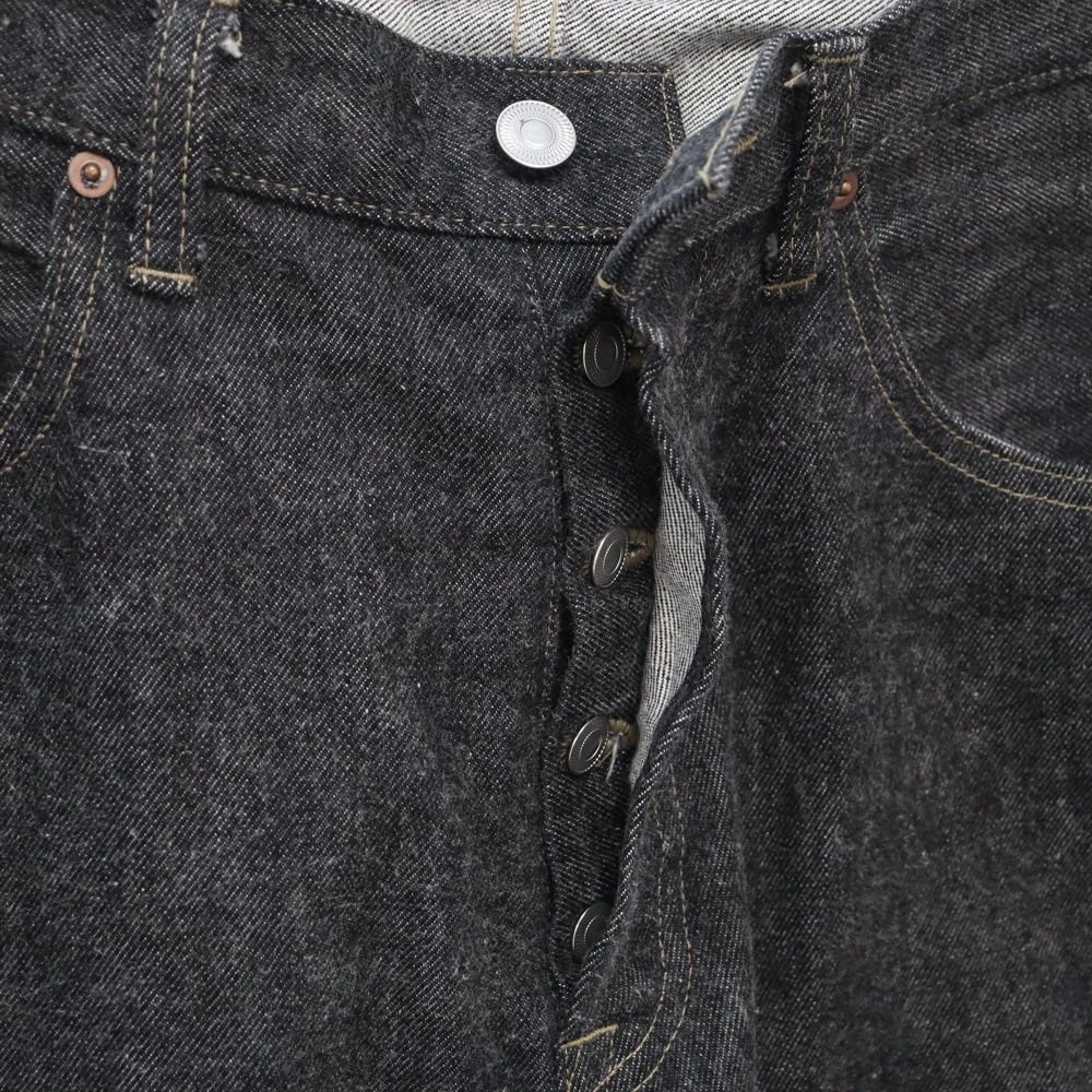 A.PRESSE (アプレッセ) 24SS Black Washed Denim Pants ブラック