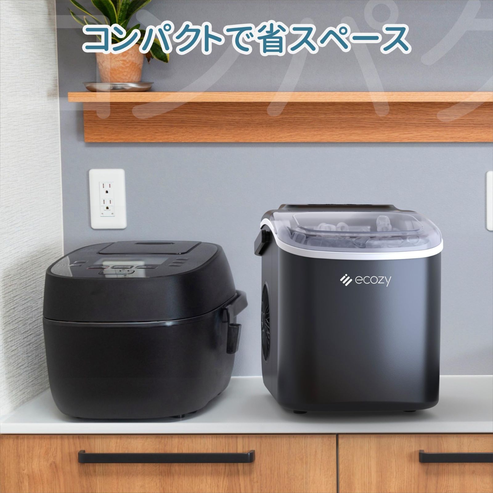 日本語パネル 氷つくり機