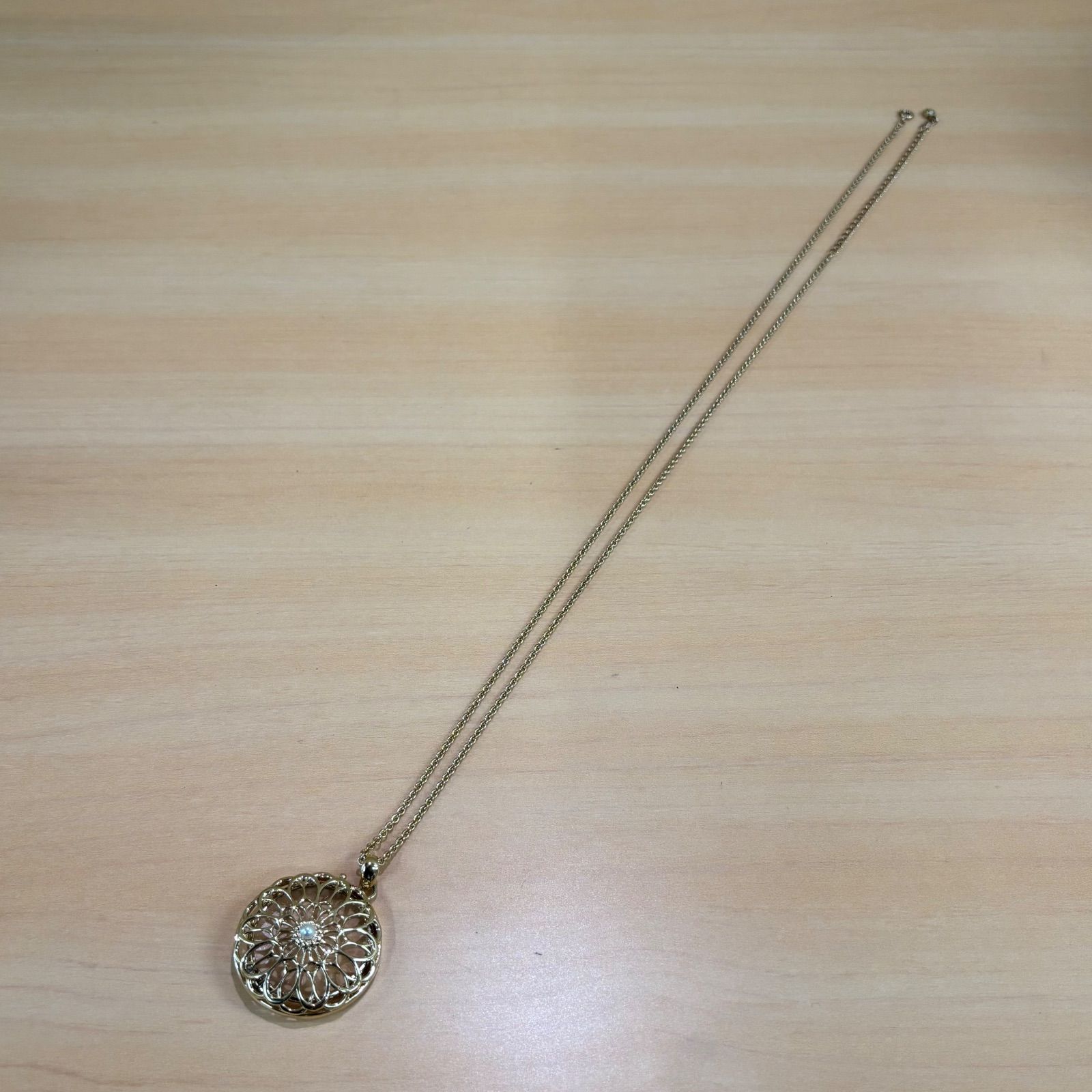 ◎ミキモト MIKIMOTO ルーペネックレス パール ペンダント