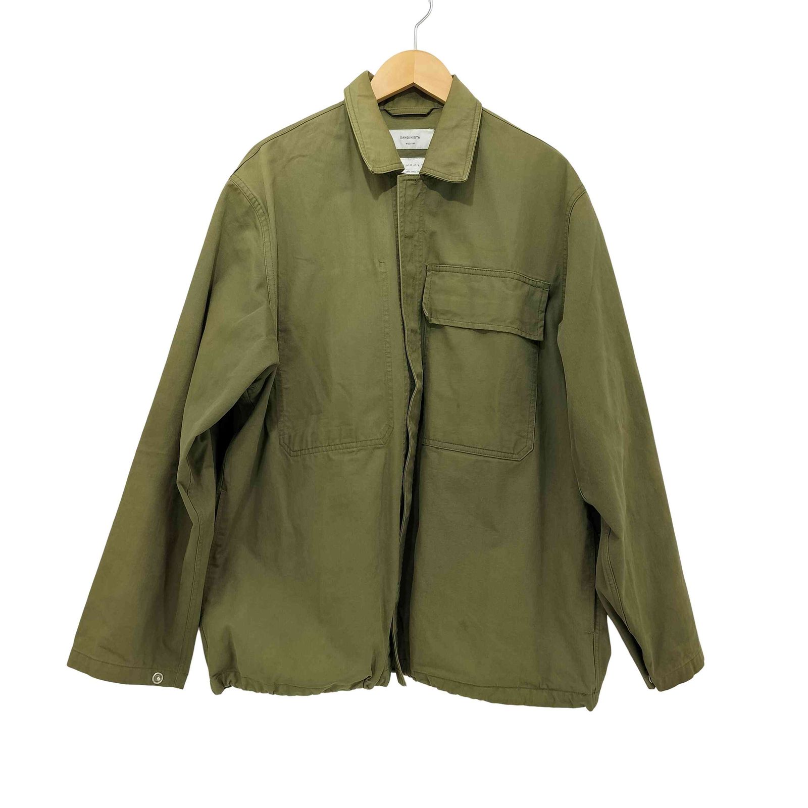 サンディニスタ Sandinista 20SS MILITARY VINTAGE SHIRT JACKET