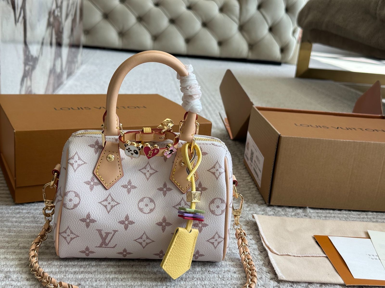 今日特価】LV Nano Speedy ミニピローバッグ - LV Nano Speedy