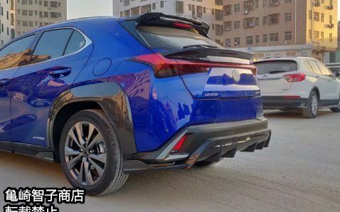 レクサス UX200 2018- モデル エアロ スポイラー リアリップスポイラー FRP製 FFCRYSTALESIA_COM