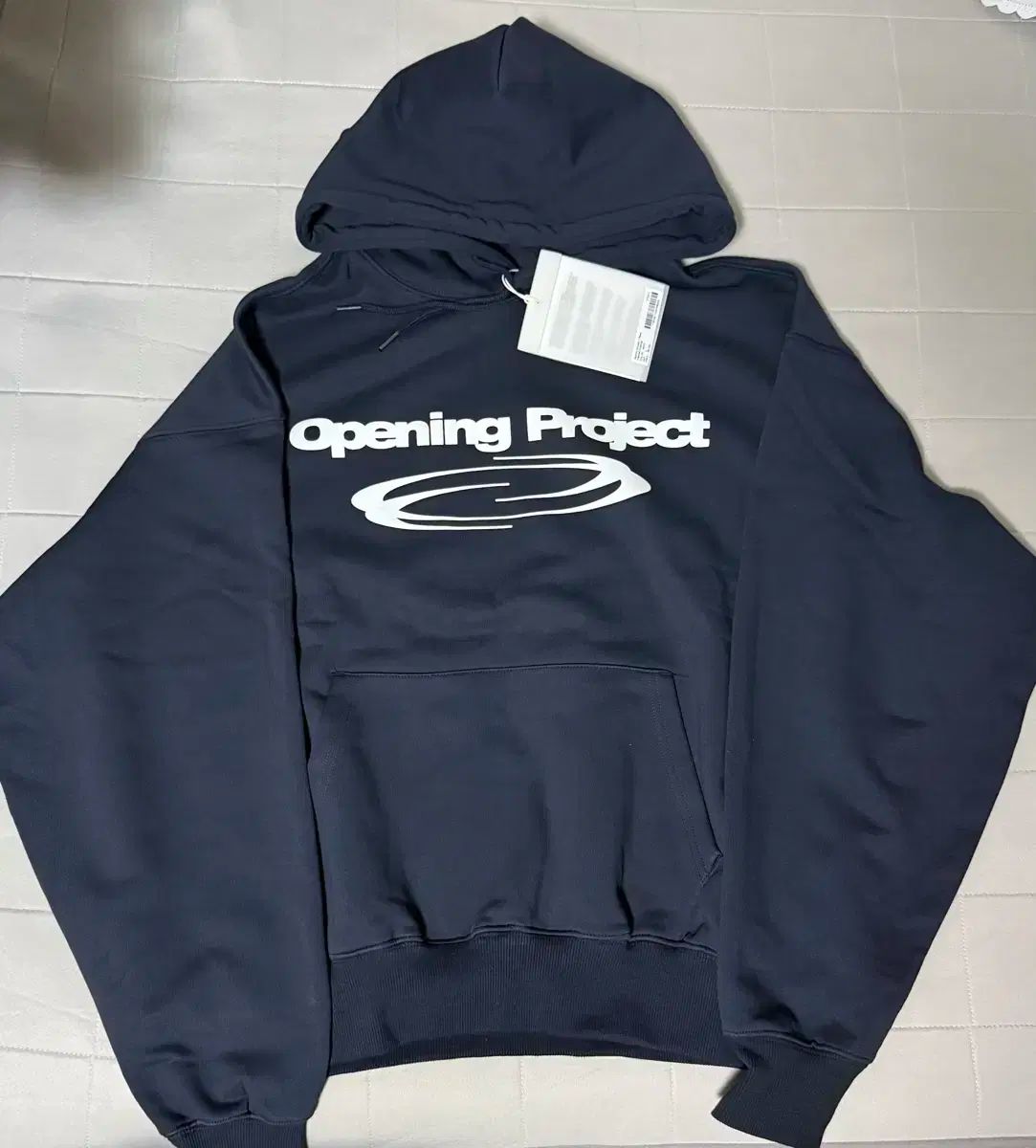 【雷市場（ポンジャン）商品韓国直送】 L ） OPENING PROJECT(オープニングプロジェク) フード ネイビー 新品