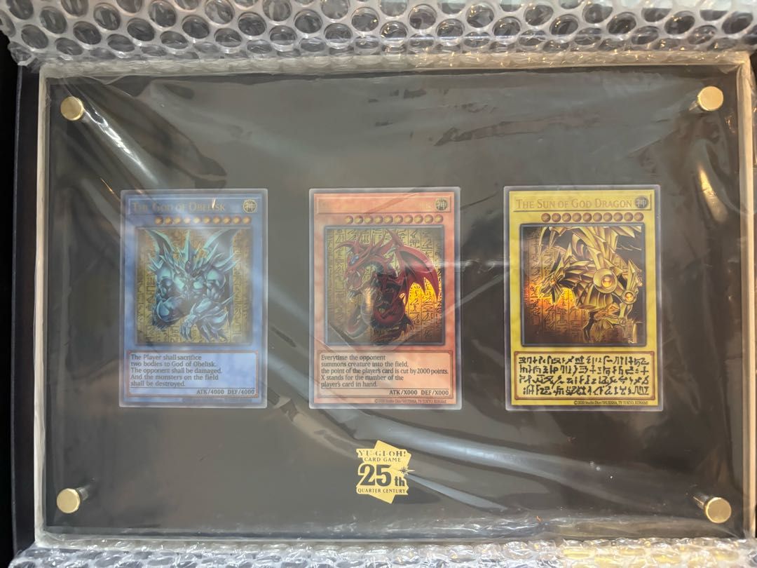未開封　三幻神ステンレスセット コナミデジタルエンタテインメント 遊戯王OCG デュエル