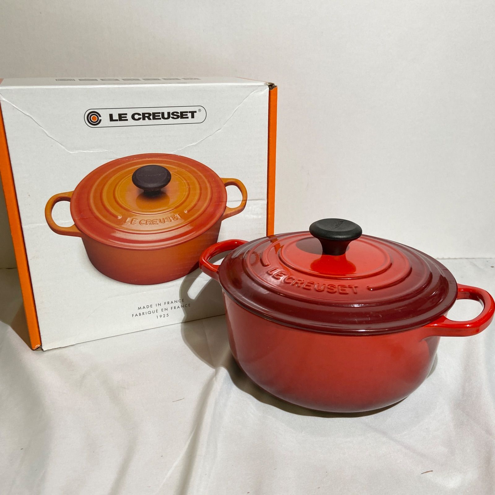 未使用新品】ルクルーゼ【Le Creuset】シグニチャー ココット・ロンド