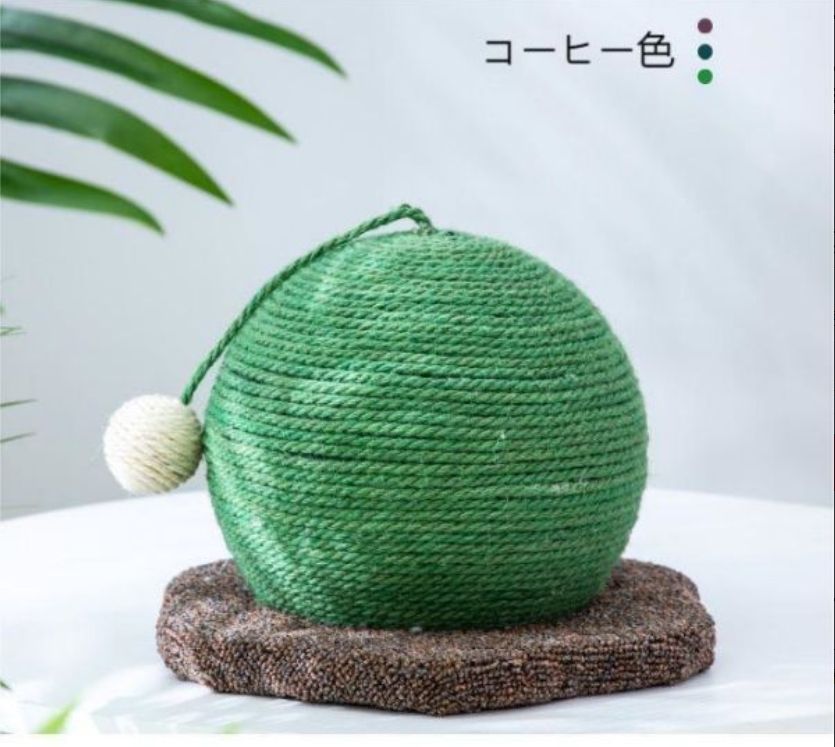 ペットの猫の爪の引っかきボールのおもちゃ 猫のサイザル麻の登山フレームの段ボール