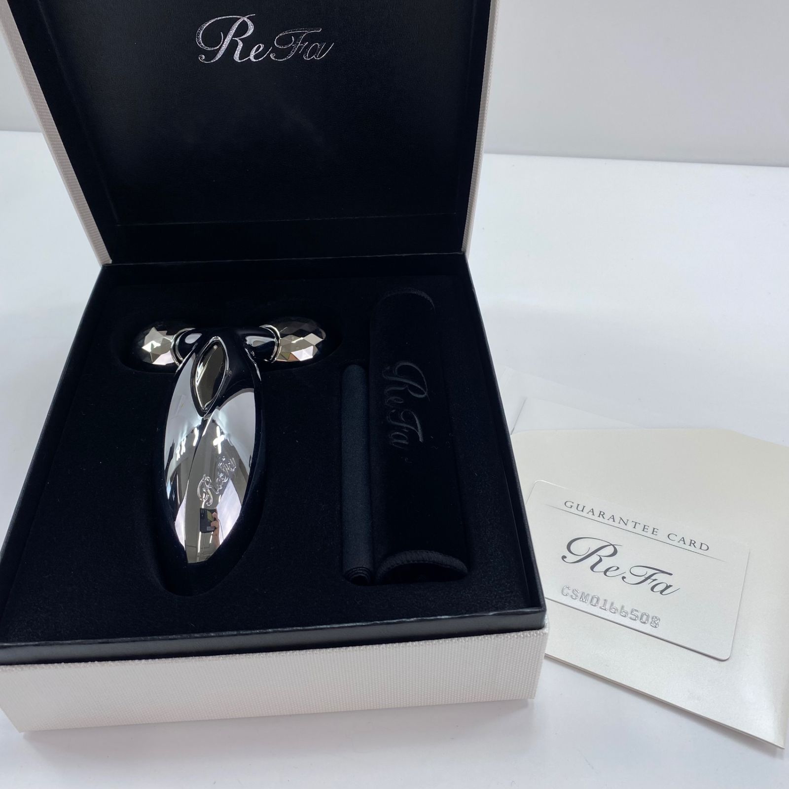 プラチナ電子ローラー リファカラット 正規品 Refa 美顔器 正規品