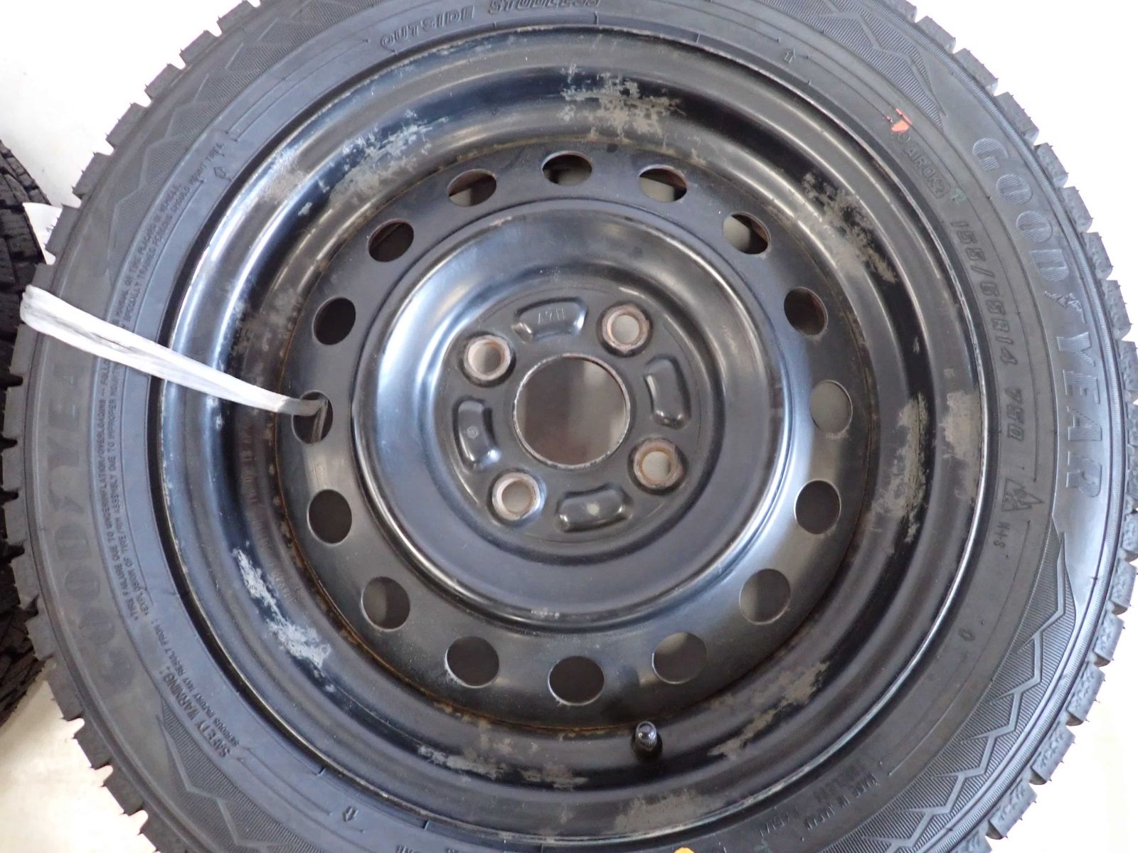 冬 製 4本 会社宛 155 65R14×4.5J 75Q グッドイヤー アイスナビ8 スチール ワゴンR スペーシア アルト NO F5641 FFCRYSTALESIA_COM