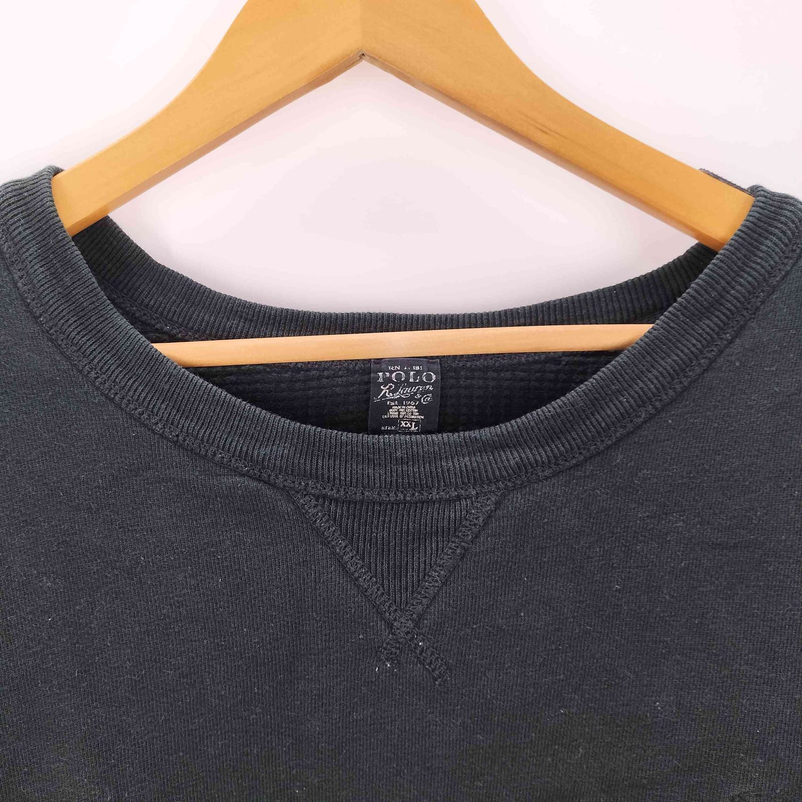 ポロラルフローレン POLO RALPH LAUREN 裏地サーマル クルー