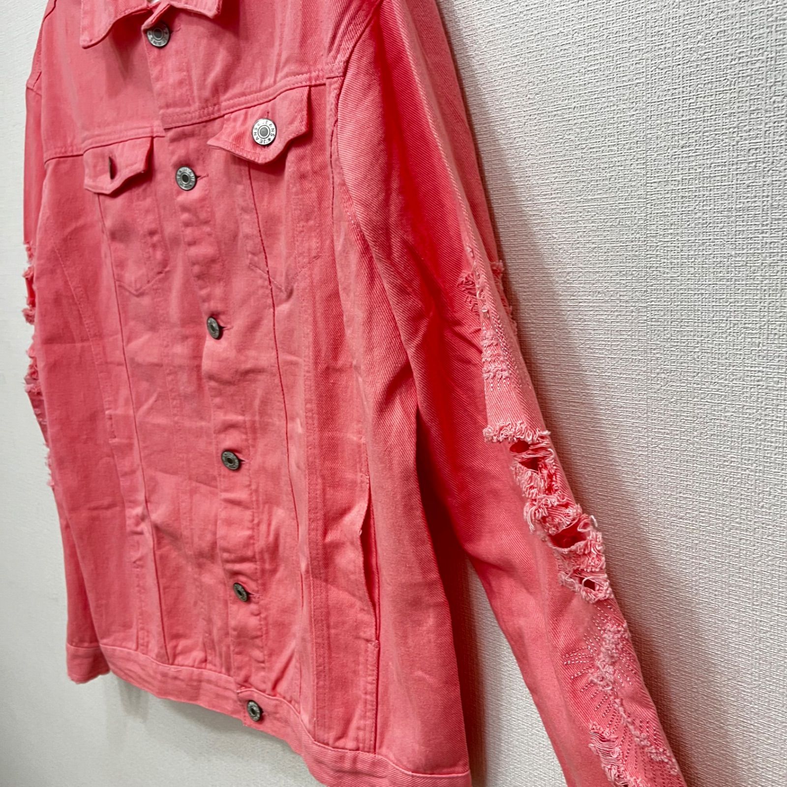 Levi's（Gジャン/デニムジャケット ・ ピンク/桃色系）のフリマ