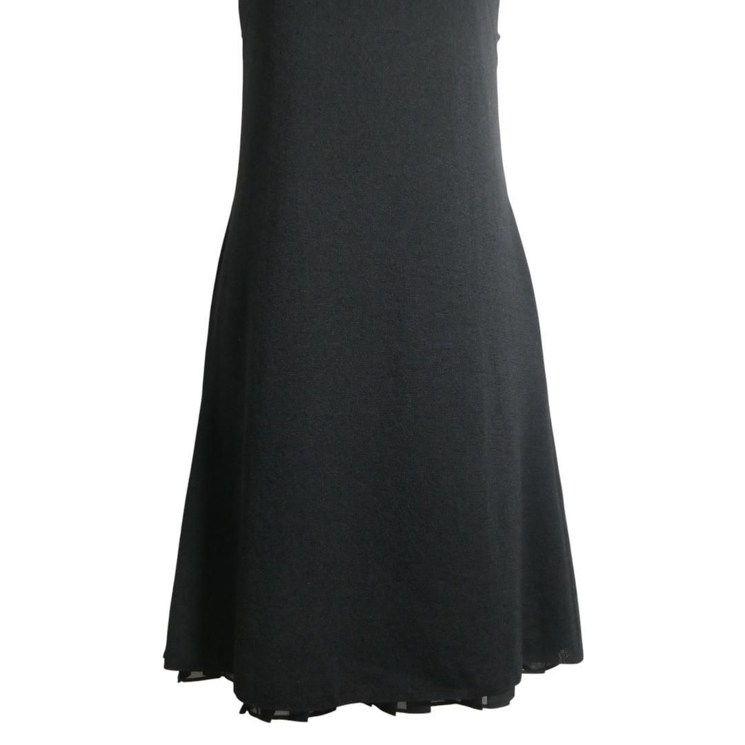 極美品 FOXEY BOUTIQUE フォクシー サイズ40 バックリボン レイヤード