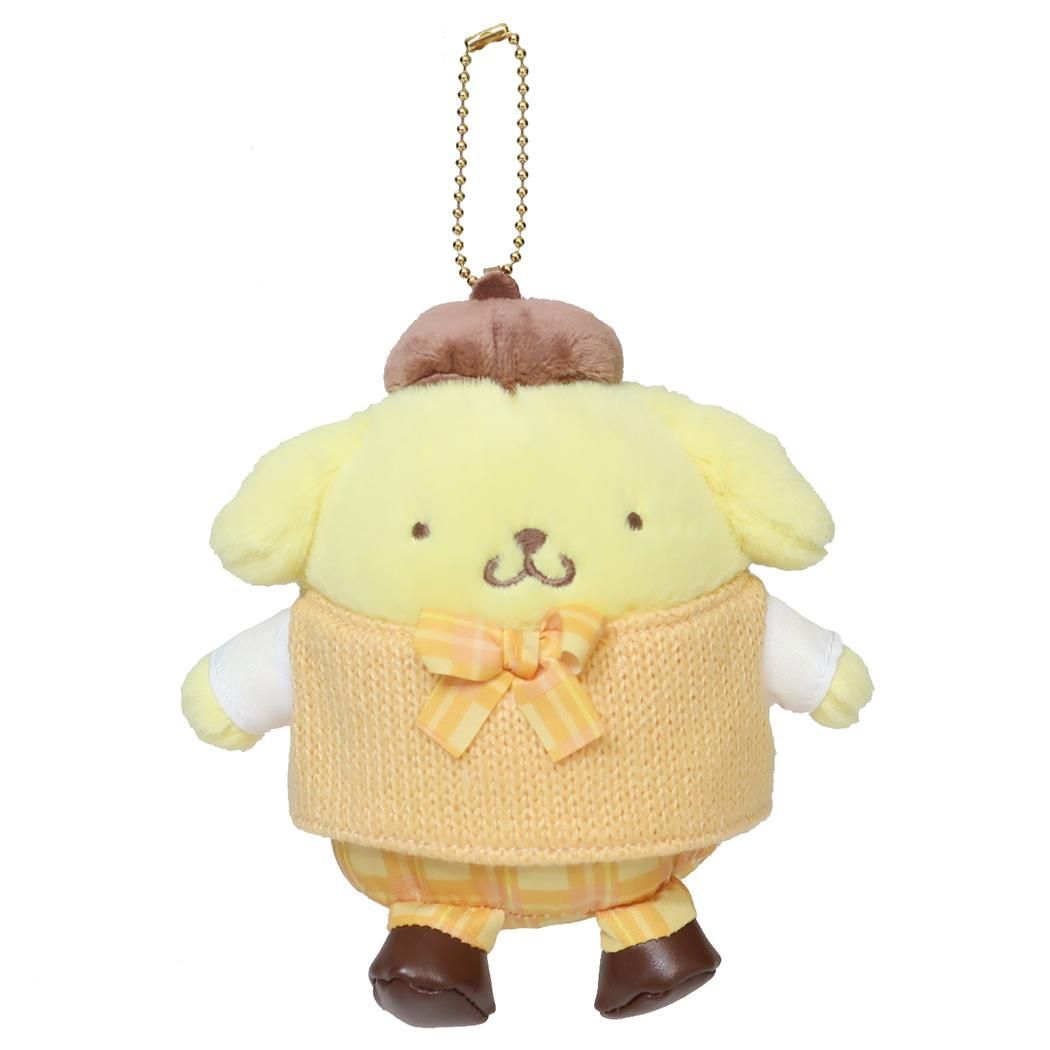 ポムポムプリン　ある日の一日　マスコット　ぬいぐるみ　サンリオ　歯磨き ポムポムプリン ある日の一日マスコット - UFO基ゃっ地ゃ