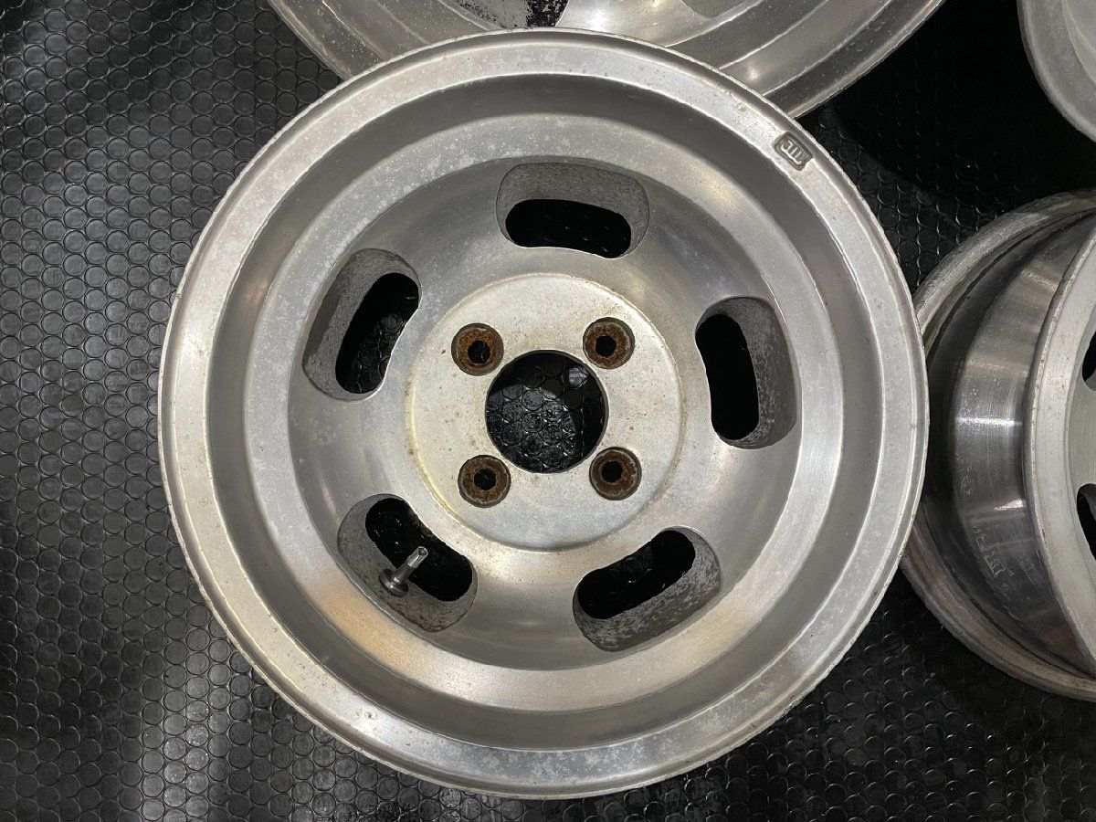エンケイディッシュ8J ☆希少☆ エンケイ ディッシュ 15×8J 6穴 オフセット0？ 中古