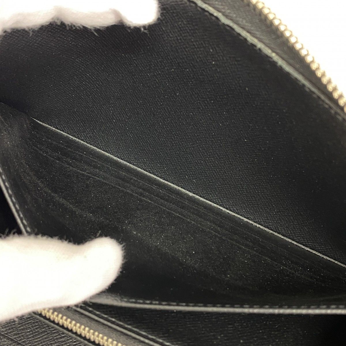  5 id 5425-h ルイヴィトン 長財布 ダミエ グラフィット エピ ジッピーオーガナイザーNM M 69541 ブラック メンズ 長財布 小物