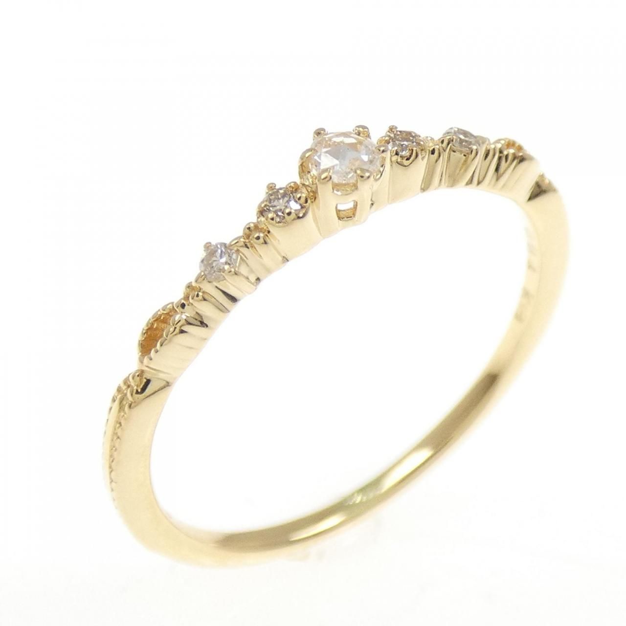 アガット ダイヤモンド リング 0.04CT