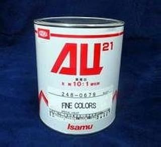 イサム塗料 AU21 0.9L缶 ソリッド系A 一般原色 インディアンレッド