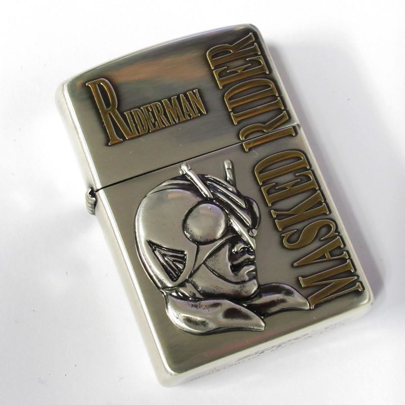 Zippo ジッポーライター 仮面ライダー ライダーマン フェイスメタル