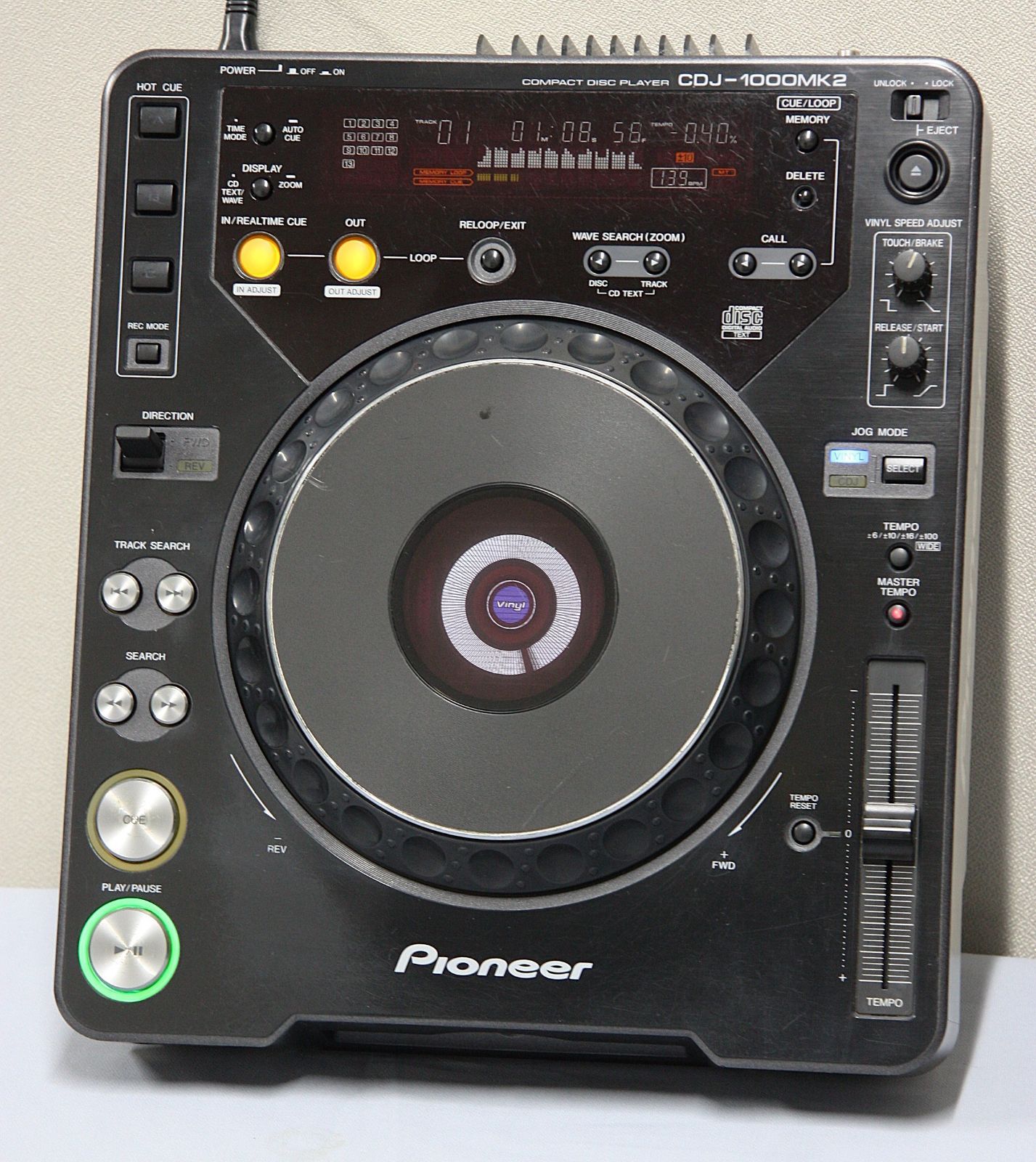 PIONEERコンパクトディスクプレーヤーCDJ-1000MK2