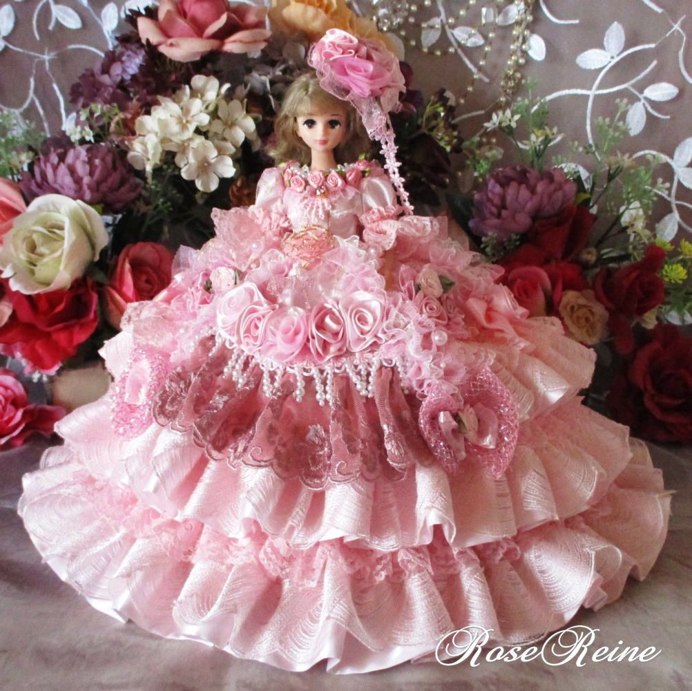 ベルサイユの薔薇 スウィートピンクのプリンセスミルフィーユドレス
