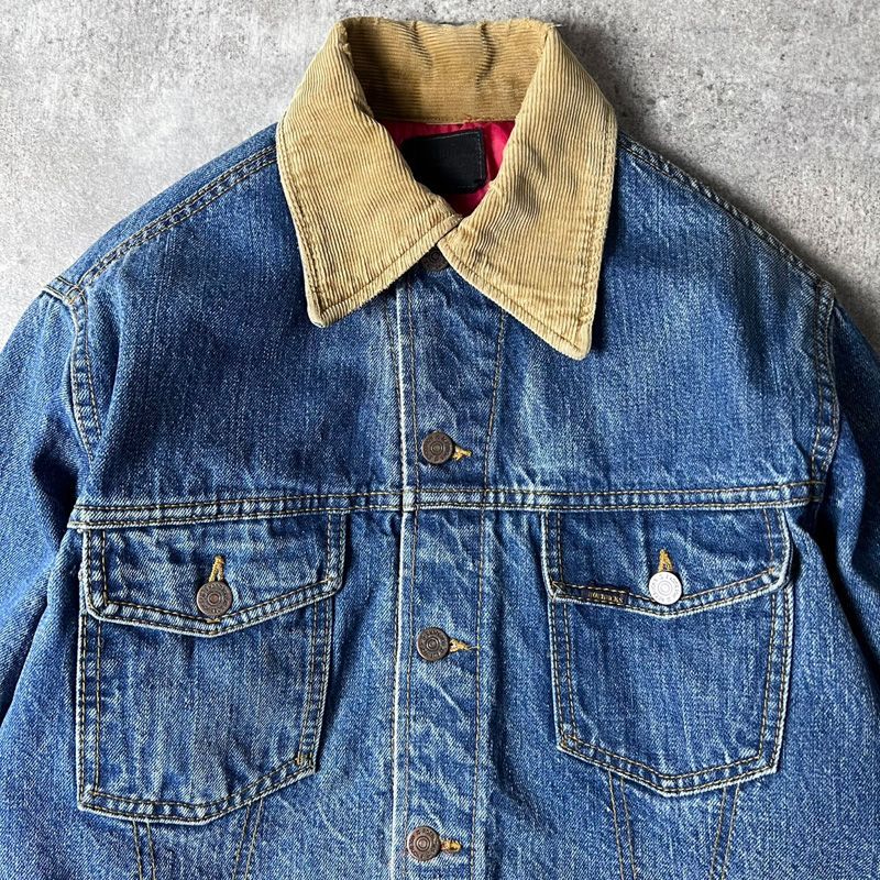 60s 70s Sears ROEBUCKS 中綿 キルティング ライナー デニム 60s 70s Sears ROEBUCKS 中綿 キルティング ライナー デニム