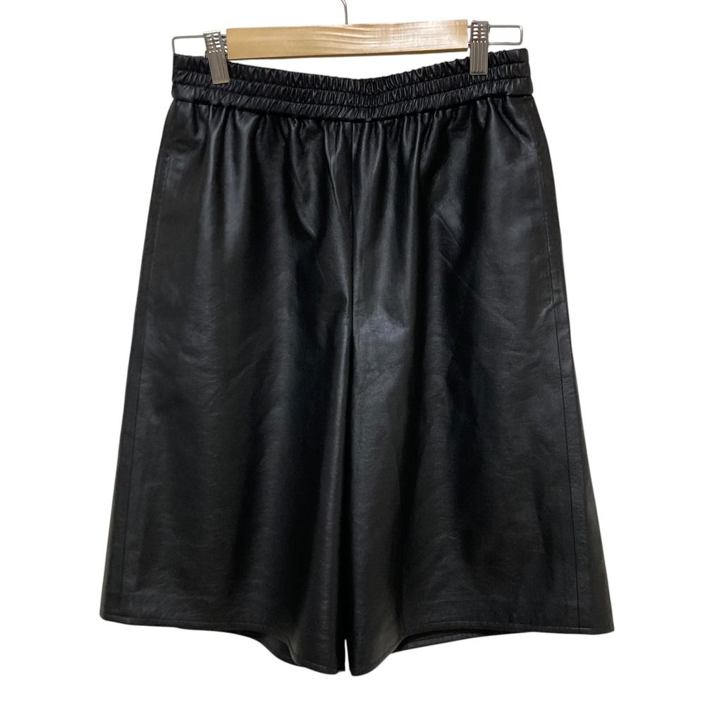 美品✨EVERYDAY I LIKE ドゥズィエムクラスエコレザーショートパンツ 美品 22SS EVERYDAY I LIKE エブリデイアイライク ドゥーズィエム