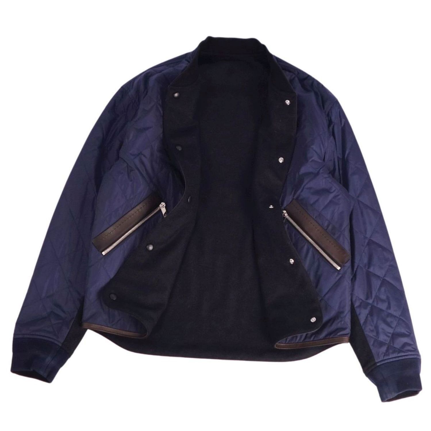 ベルルッティ　ナイロン　ブルゾン　極美品 極美品 ベルルッティ BERLUTI ジャケット ブルゾン リバーシブル