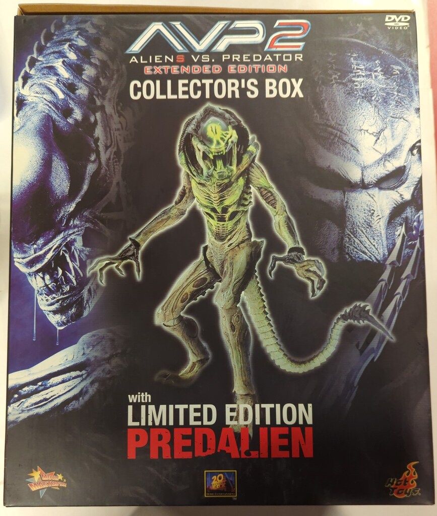 HOTTOYS MOVIE MASTERPIECE PREDALIEN LIMITED EDTION DVD特典 特典のみ AVP 2 ALIEN VS PREDATOR 2