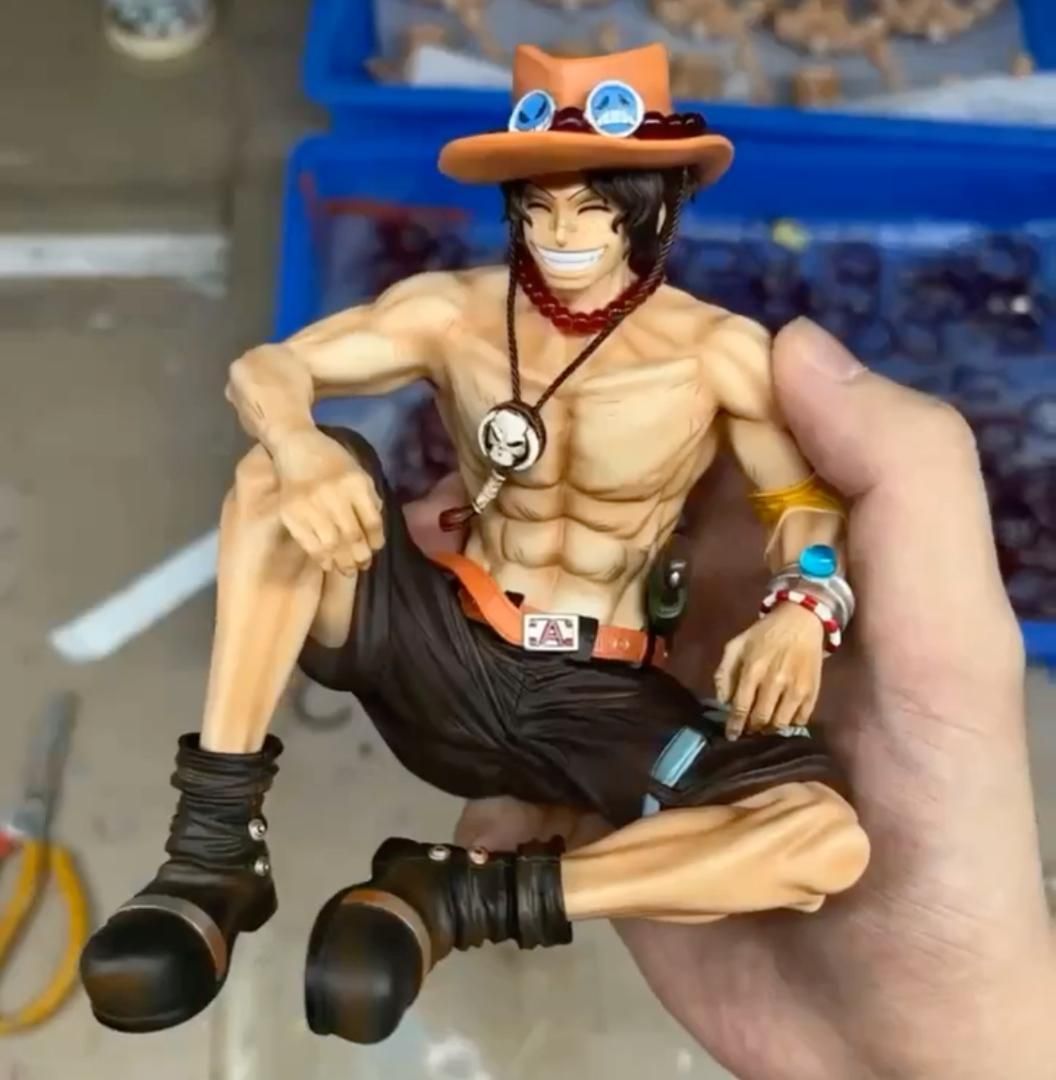 ワンピース 火拳のエース フィギュア ガレージキット pop