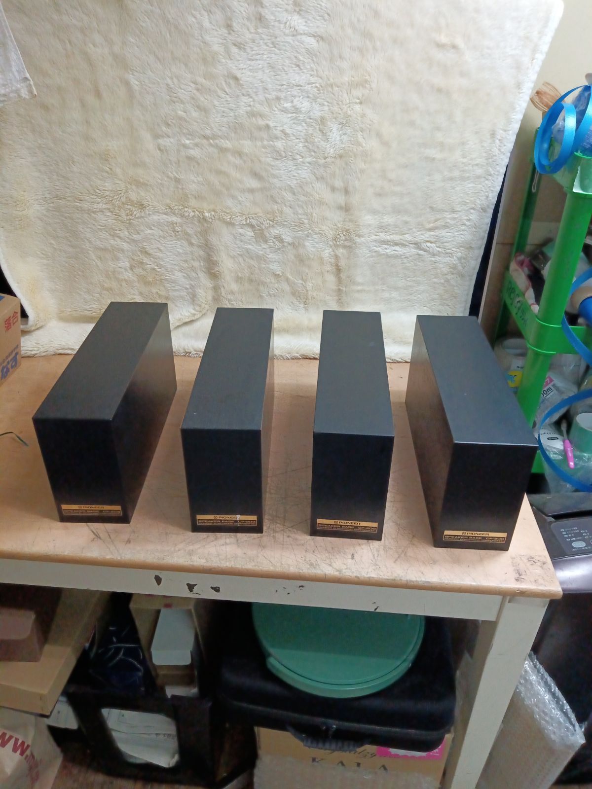 Pioneer スピーカーベース 4つセット CP-200 オーディオ機器 Pioneer Pioneer スピーカーベース 4つセット CP-200 オーディオ機器 Pioneer