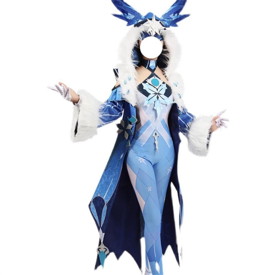 原神Project Genshin Impact 愚人〓 ファデュイ 蔵鏡官女 風 コスプレ 衣装 演出服 変装 cosplay 仮装 二次会 イベント パーティー