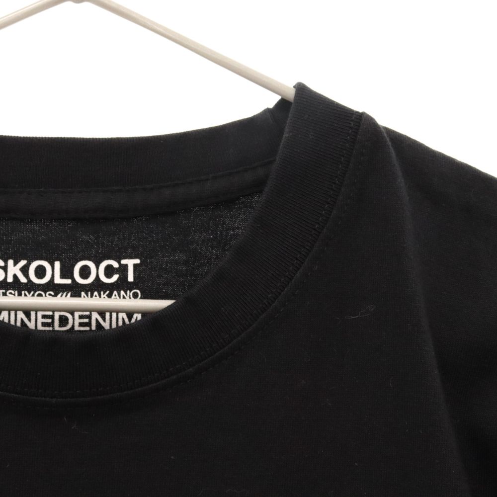 MINEDENIM (マインデニム) 22SS ×SKOLOCT Exhibition Limited Tee スコロクト ガールプリント  半袖Tシャツ SKOMND2202-1 ブラック - メルカリ