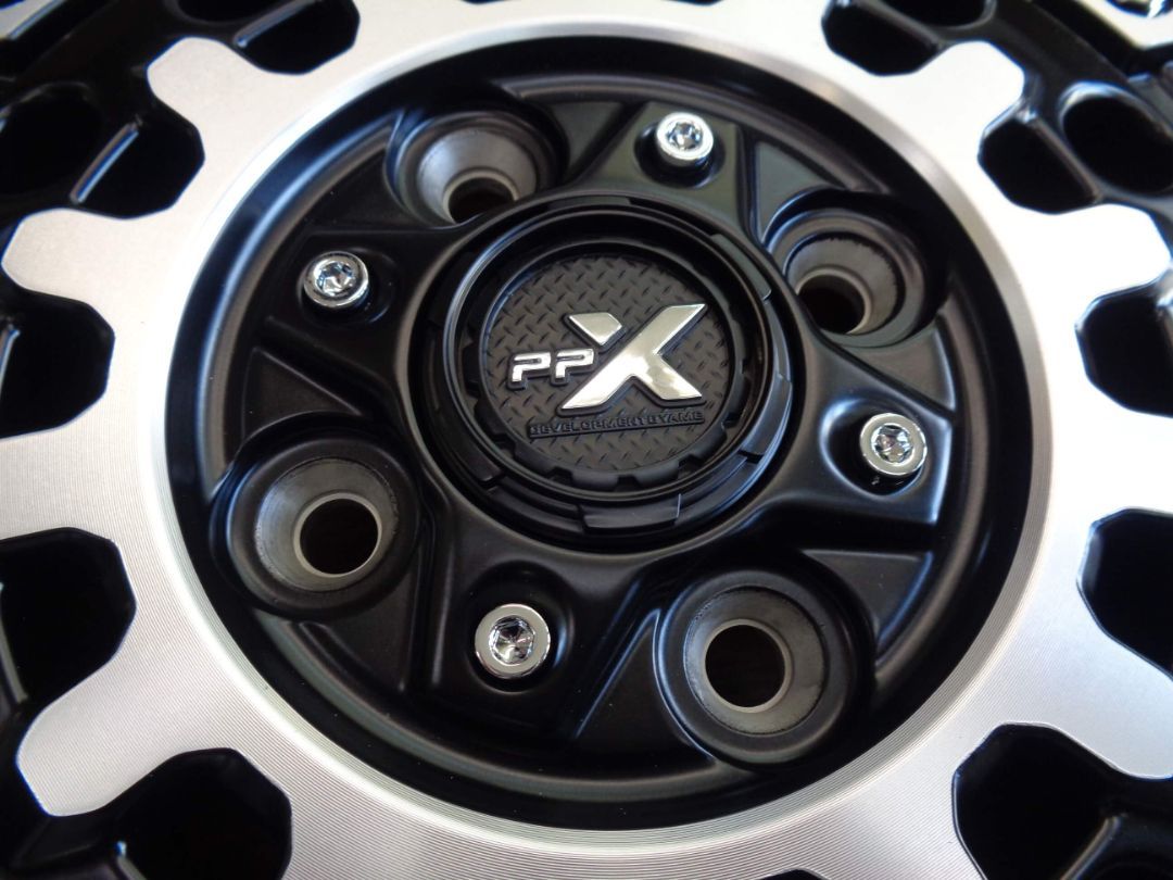 3.5J-12インチ 4H100 +45 共豊 PPX GX14 新品 アルミ ホイール 4