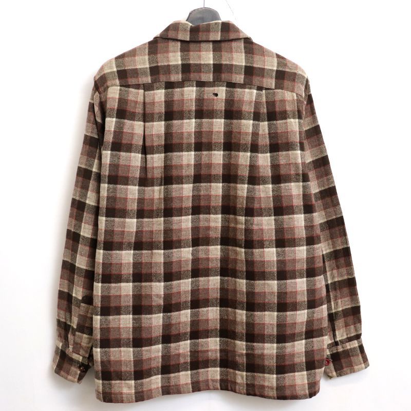 60s VINTAGE Deacon Brothers ウール モヘア シャツ 60s VINTAGE Deacon Brothers ウール モヘア シャツ