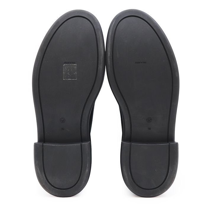 ザロウ 39 ブラック ジッパーブーツ Zipped Boot I レザー ブラック – The Row