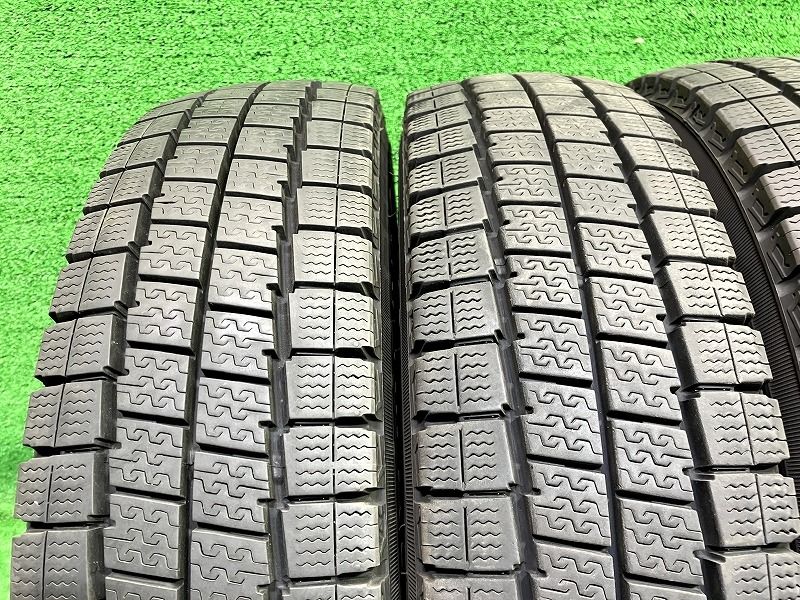 DUNLOP スタッドレス ダンロップ ウィンターマックスLV01forVAN 155 80R14 88 86NLT 4本 8ミリ