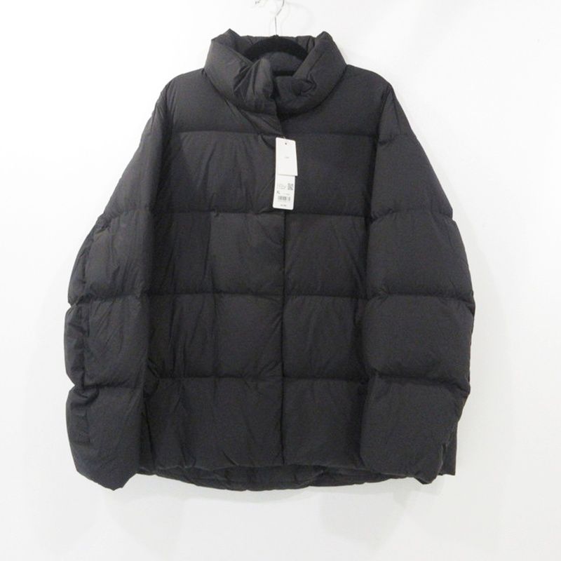 美品 UNIQLO パウダーソフトダウンジャケット 3XL 黒 大きいサイズ ユニクロ公式 | パウダーソフトダウンジャケット(NANODESIGN)